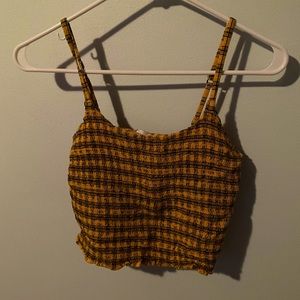 Hollister cropped tank top